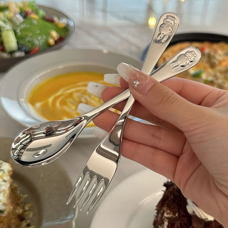 Baby Food In Japan - Cartoon Kawaii 304 Stainless Steel Children