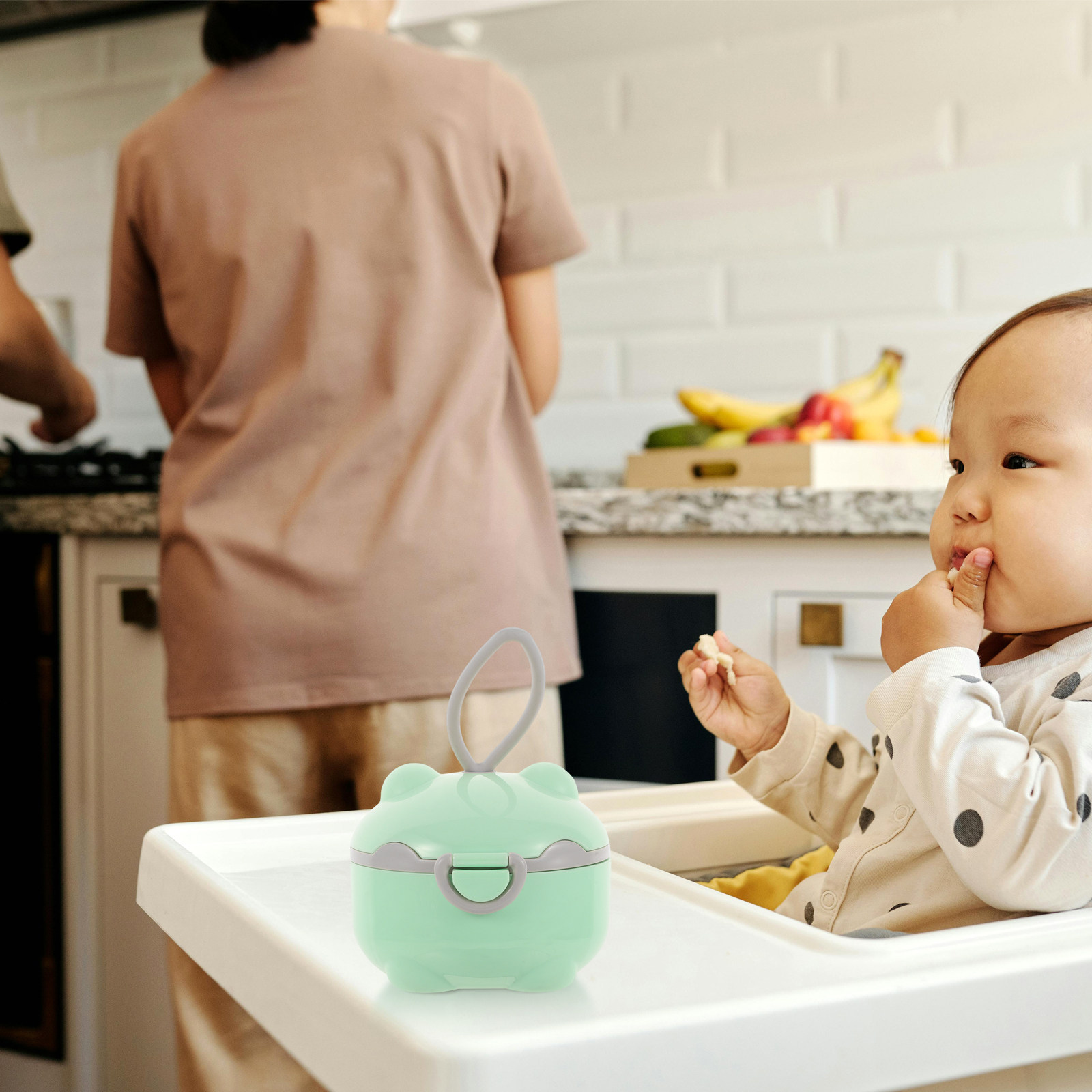Baby Food Container - Travel Formula Dispenser Portable Infant Food