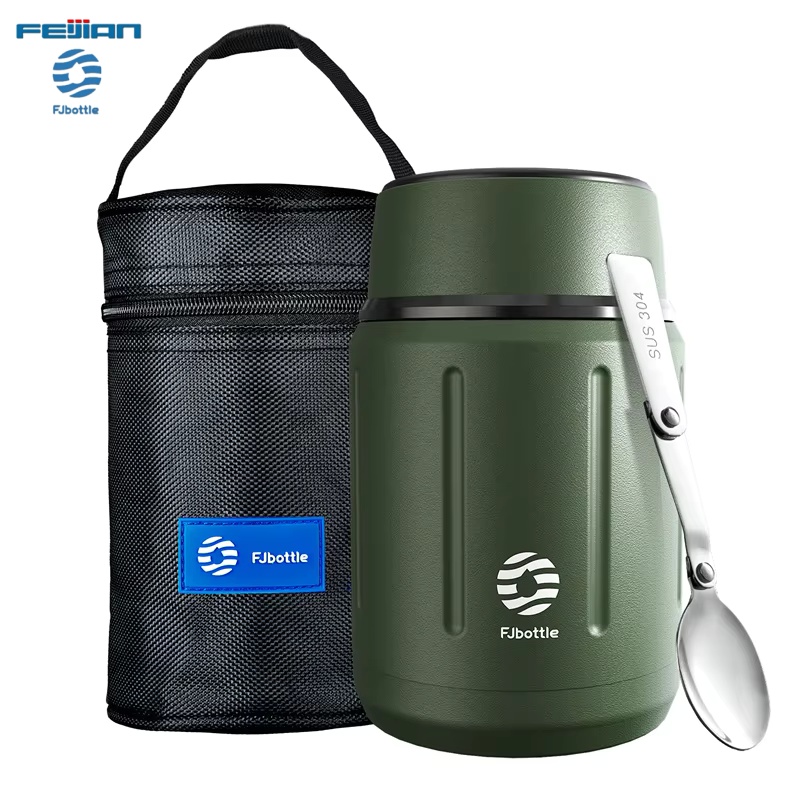 Baby Food Warmer Portable - Fjbottle 750ml Food Jar 316 Stainless