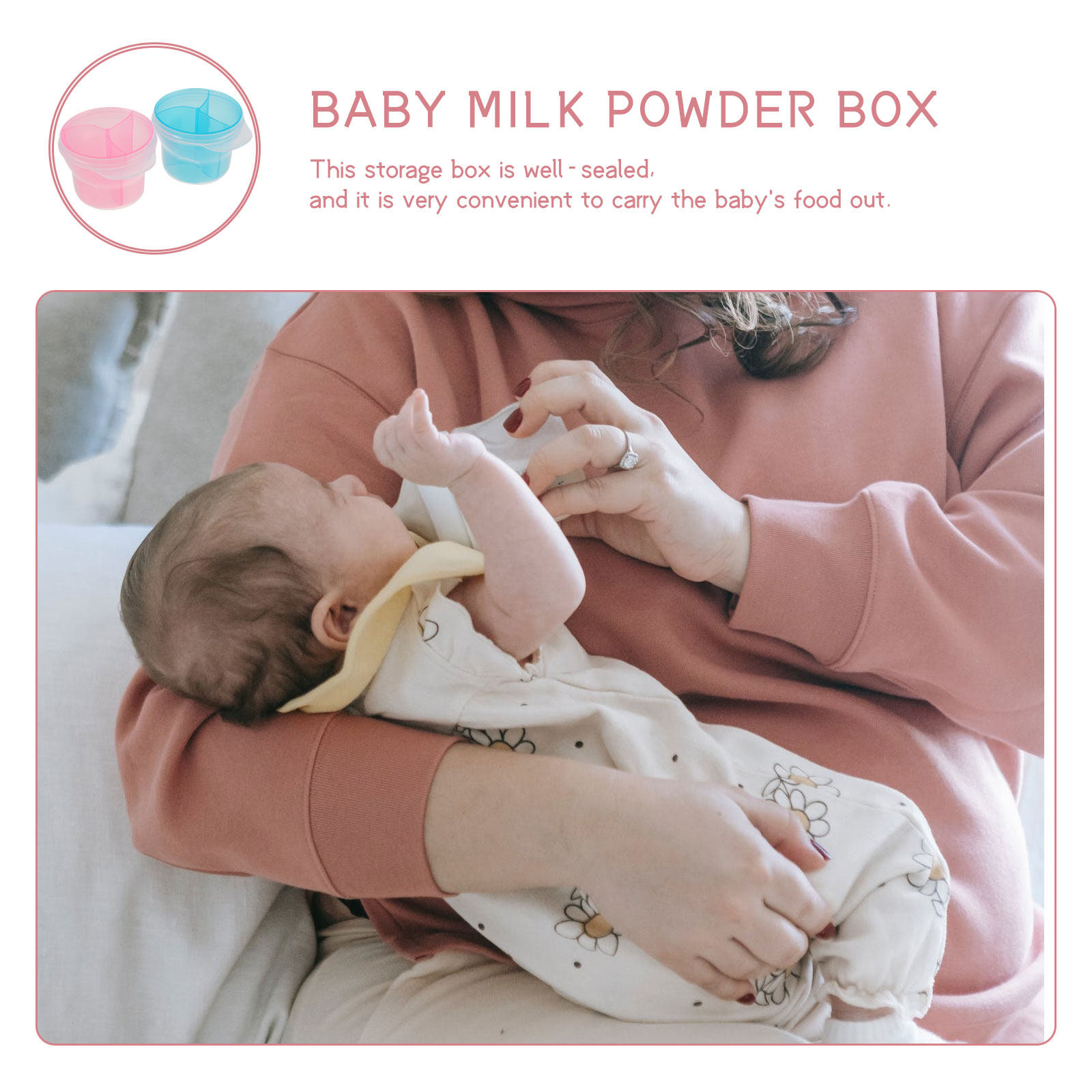 4Pcs Baby Food Storage Box Mil - Baby Food Container recension och pris