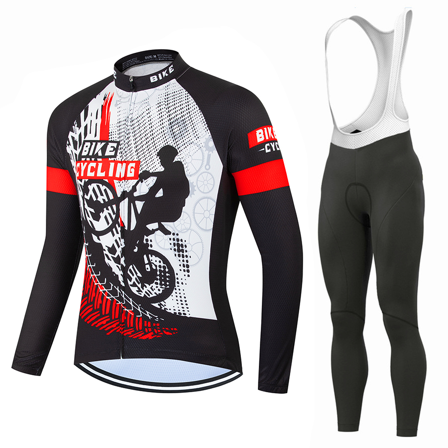 Spring Summer Long Sleeve Cycl - Bib Long Sleeve recension och pris