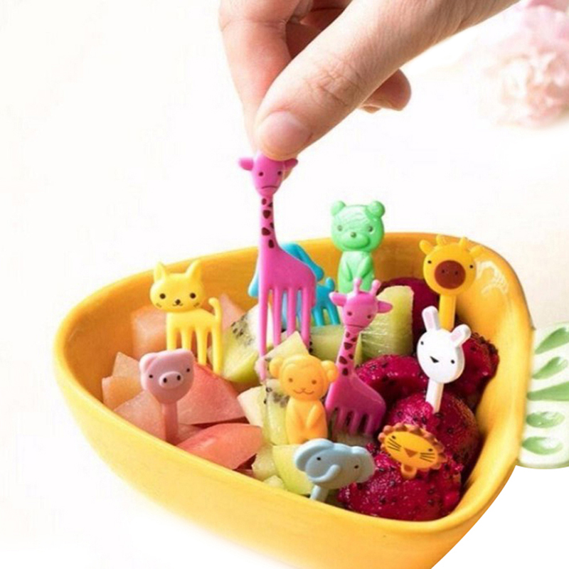 10Pcs Cute Mini Animal Farm Ca - Baby Food Dessert recension och pris