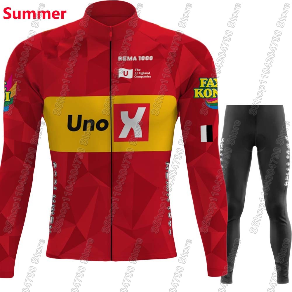 Uno X Pro team 2026 Cycling Je - Bib Long Sleeve recension och pris