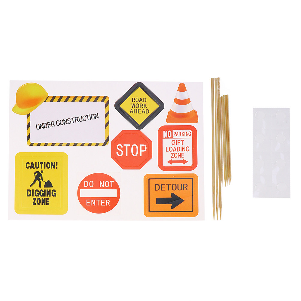 15Pcs Construction Vehicle Cak - Baby Food Dessert recension och pris