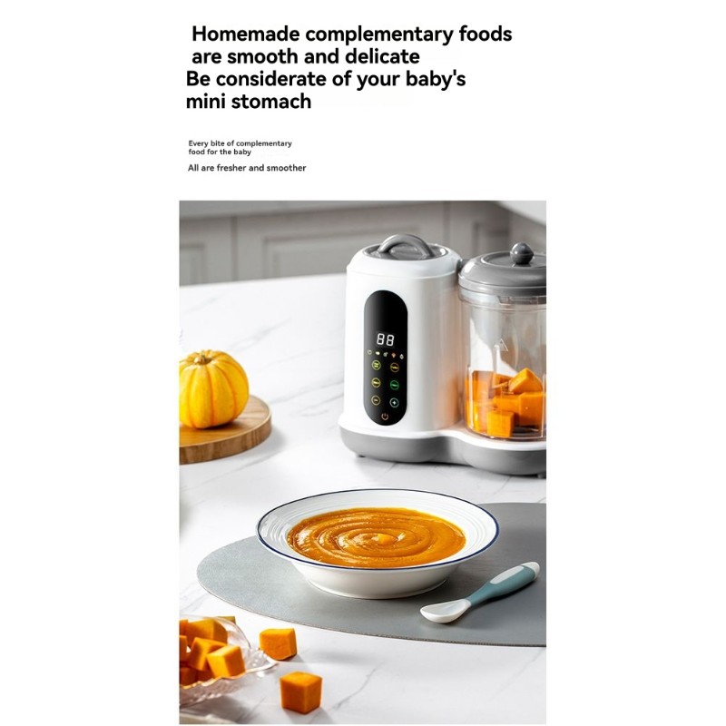 [NEW!N92R】 Automatic Baby Food - Baby Food Blender And Steamer recension och pris