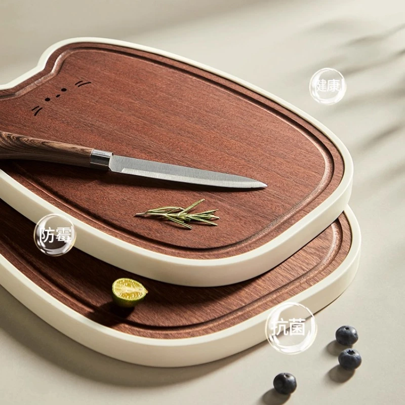 Ebony Wood Cutting Board Antib - Baby Food Vegetables recension och pris