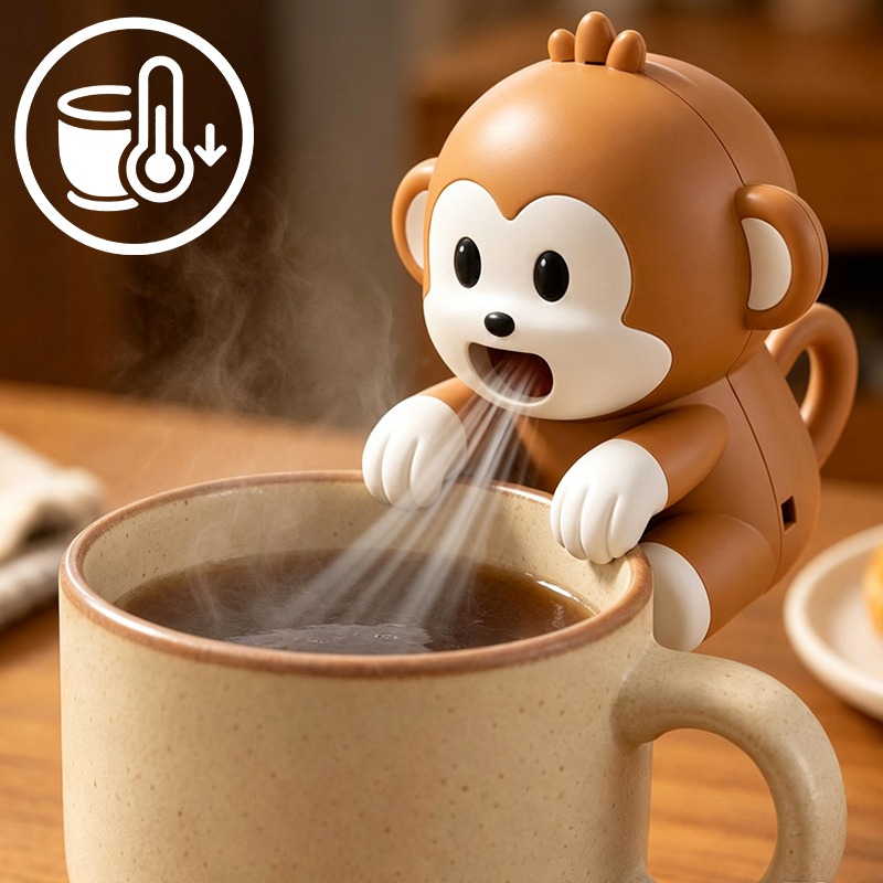 Portable Monkey Shaped Food Co - Baby Food Home recension och pris