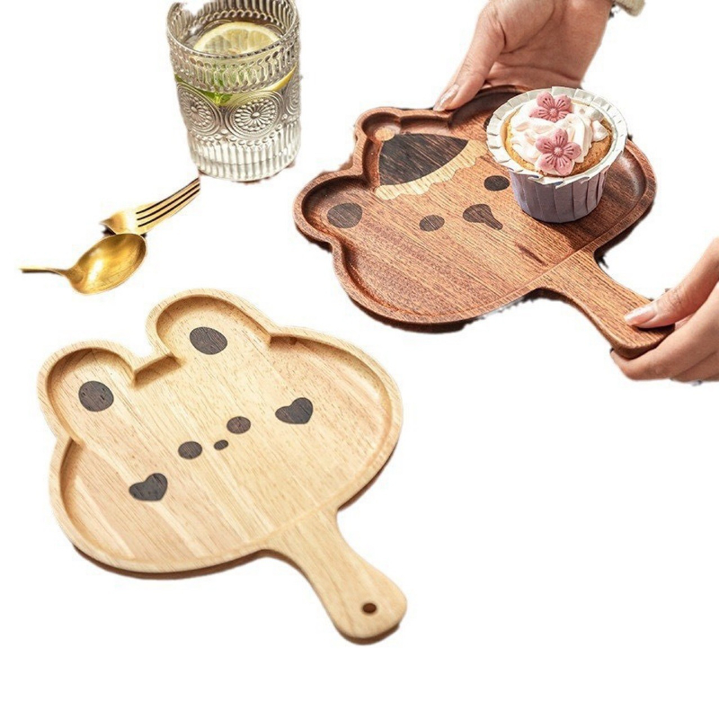 Wooden Cartoon Tray Creative C - Baby Food Dessert recension och pris