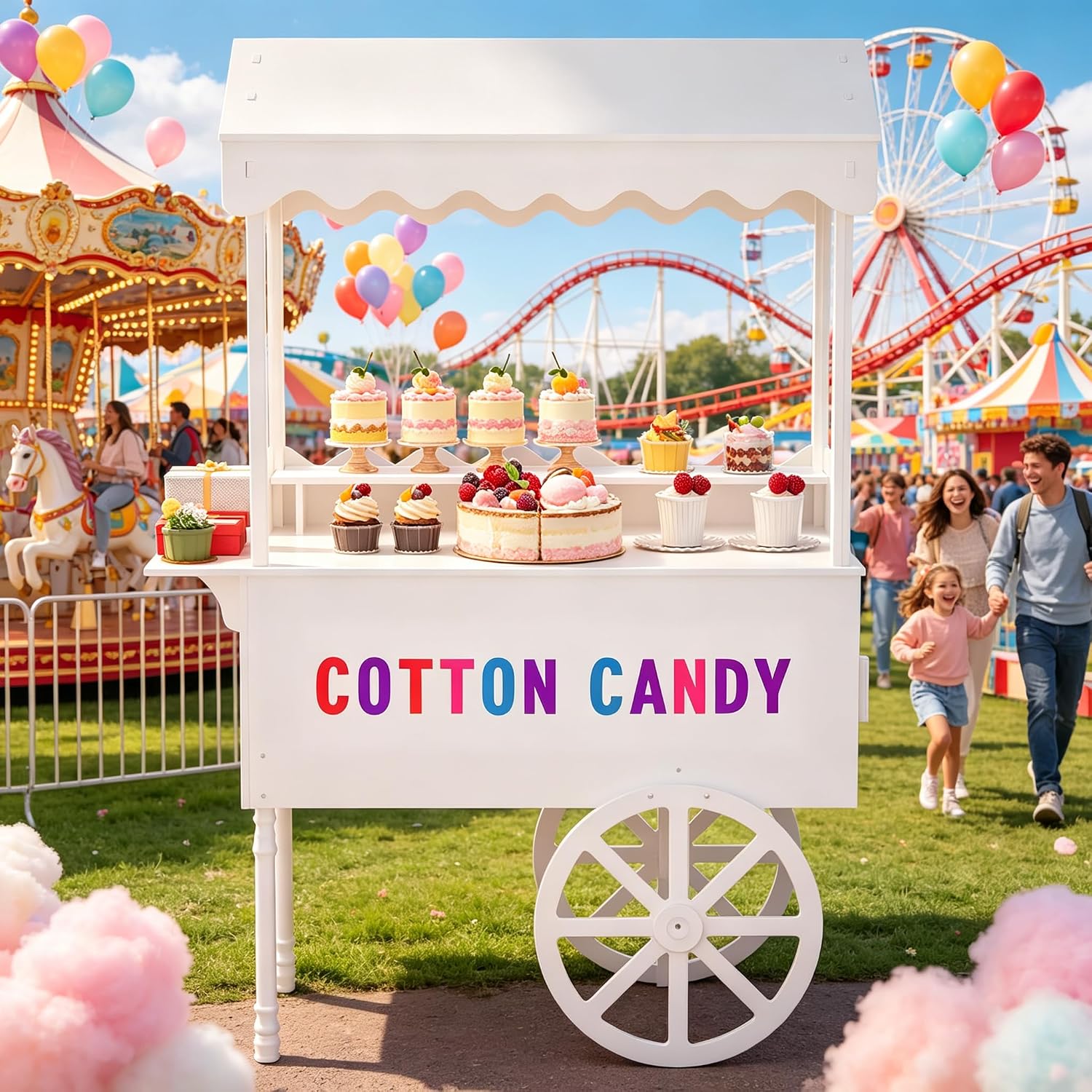 Candy Cart Display Stand For P - Baby Food Dessert recension och pris