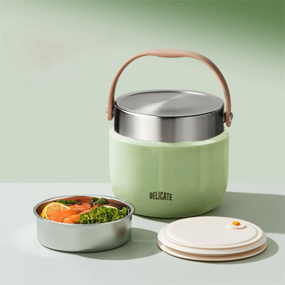 Double-layer Insulated Lunch B - Baby Food Warmer Portable recension och pris