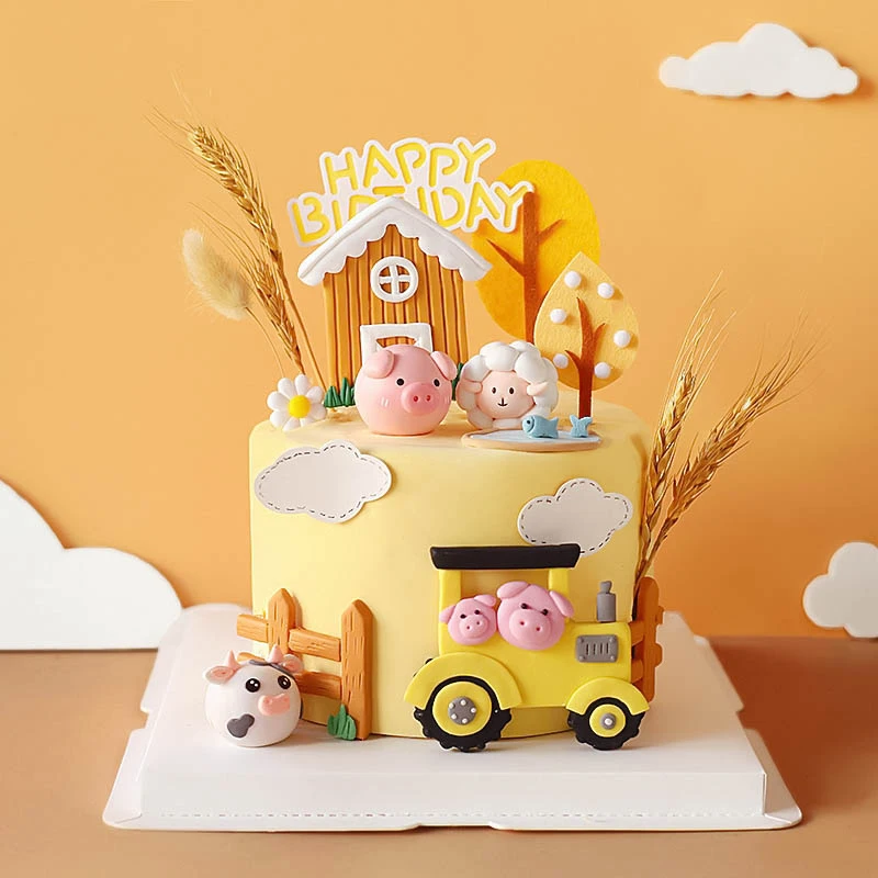 Happy Birthday Cake Topper Far - Baby Food Dessert recension och pris