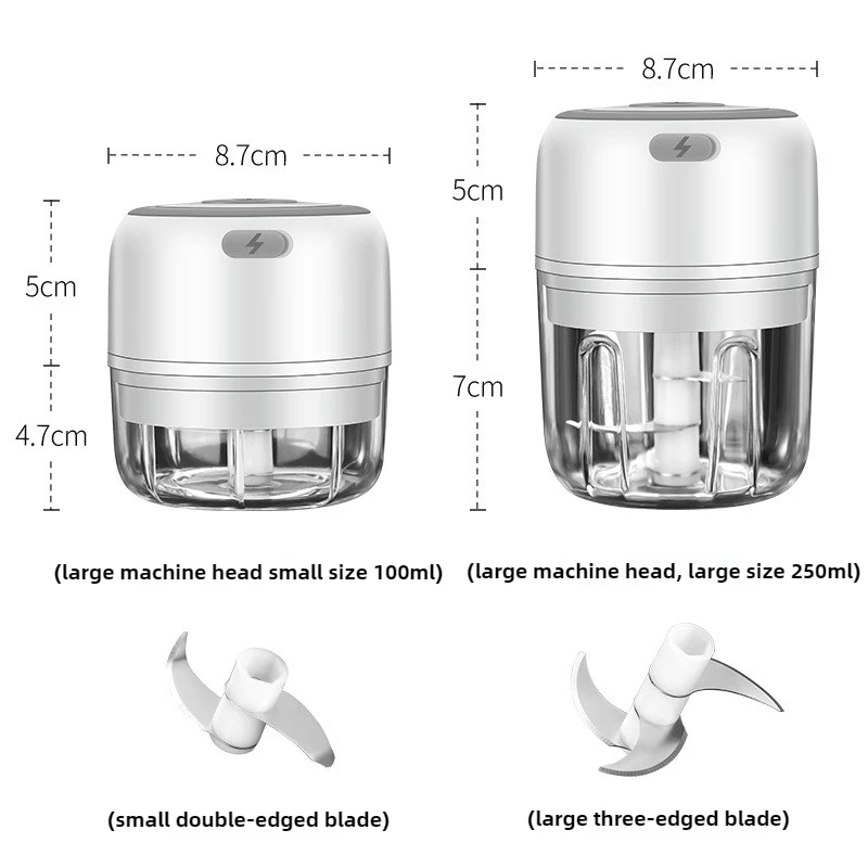 Electric Mini Garlic Chopper 1 - Baby Food Vegetables recension och pris