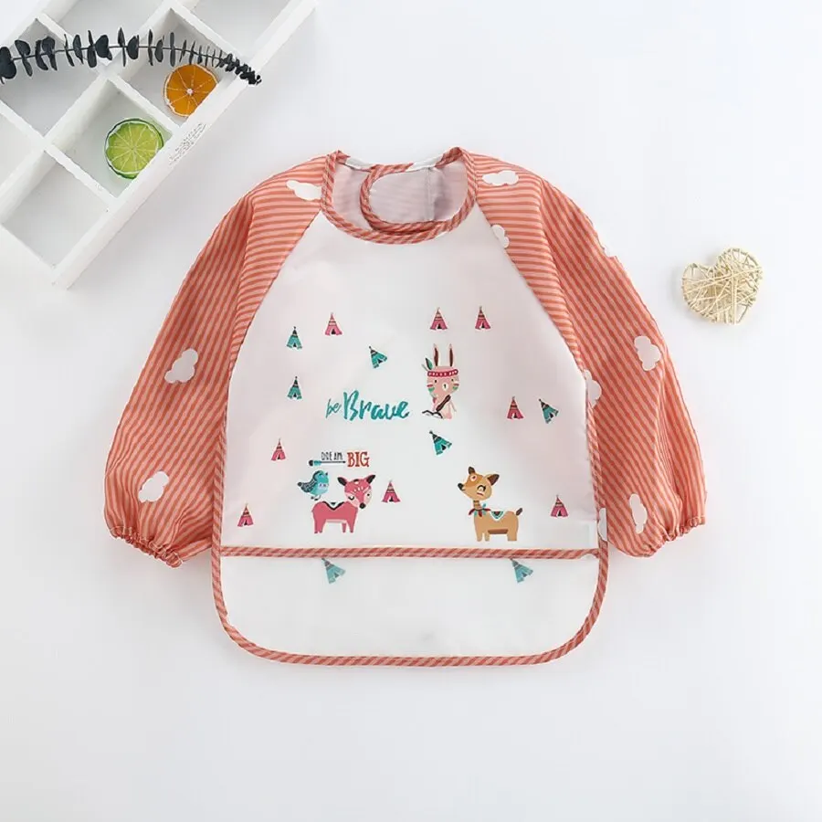 For1-3Year Baby Long Sleeve Sc - Bib Long Sleeve recension och pris