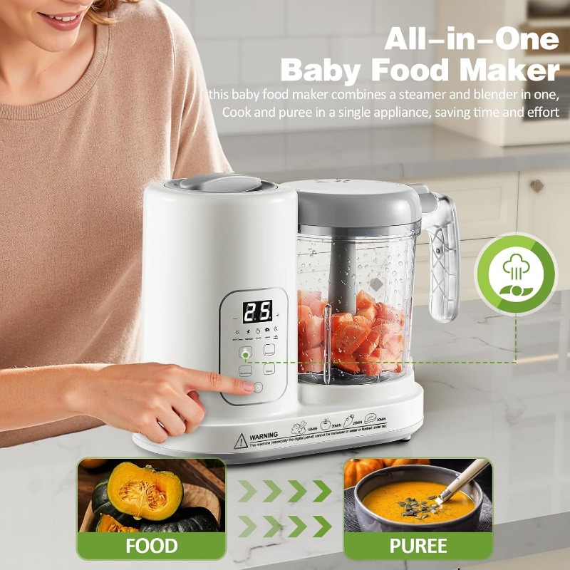 Baby Food Maker Steamer Blende - Baby Food Blender And Steamer recension och pris