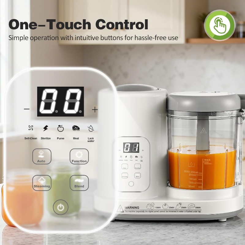 Baby Food Maker Steamer Blende - Baby Food Blender And Steamer recension och pris