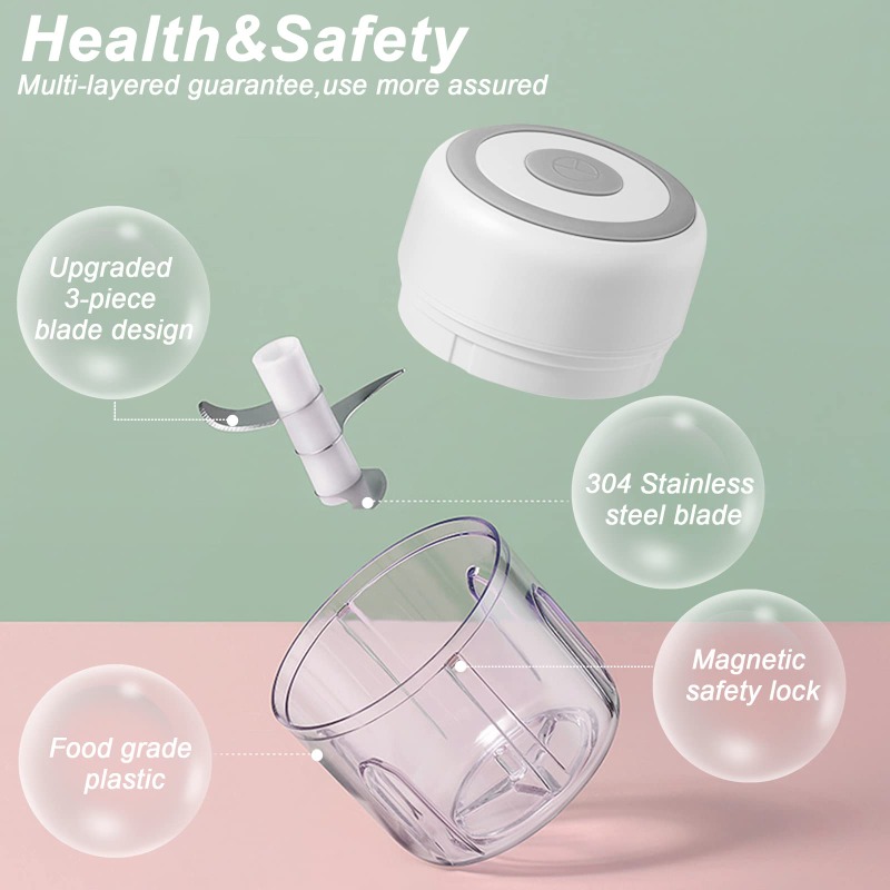250ML Electric Garlic Grinder  - Baby Food Meat recension och pris