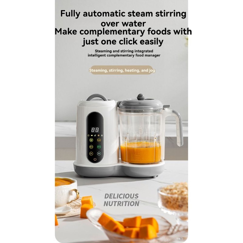 CKFAM-Automatic Baby Food Make - Baby Food Blender And Steamer recension och pris
