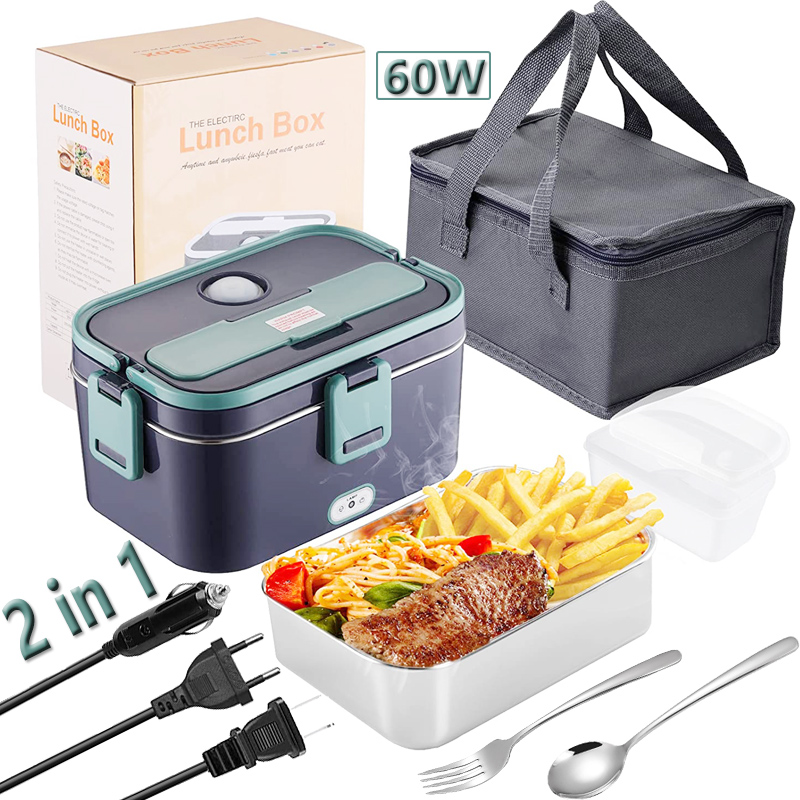 60W Fast Electric Heating Lunc - Baby Food Warmer Portable recension och pris