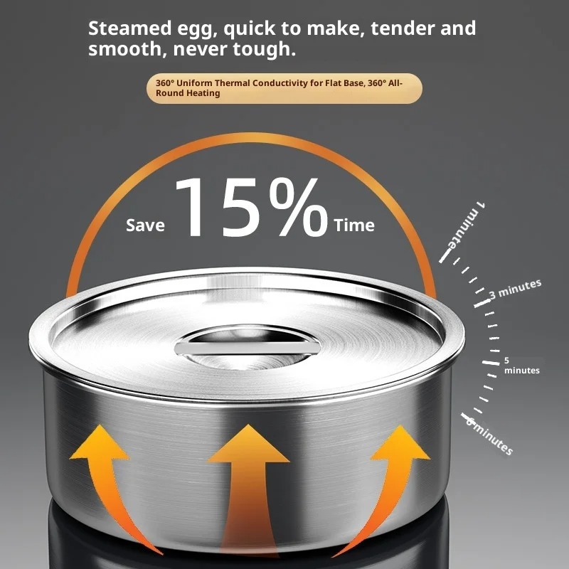 Stainless Steel Steaming Bowl  - Baby Food Home recension och pris