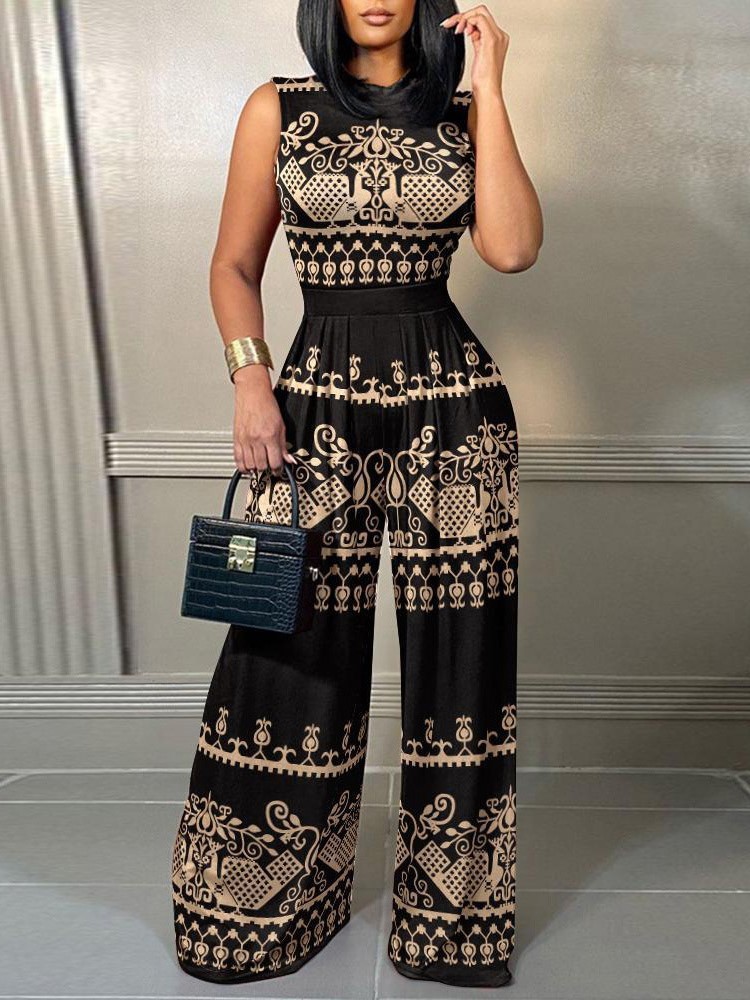 Elegant Women Wide Leg Long Ju - Bib Long Sleeve recension och pris