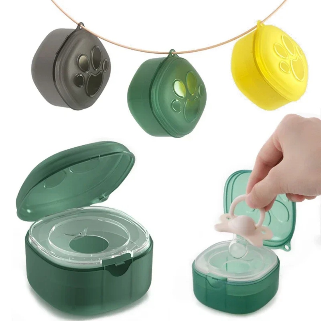 Food Grade Silicone Pacifier B - Baby Food Container recension och pris