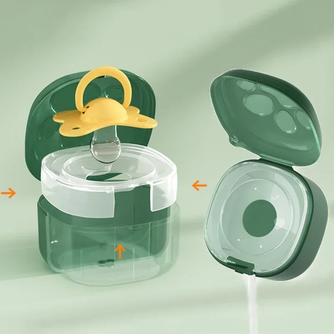 Food Grade Silicone Pacifier B - Baby Food Container recension och pris