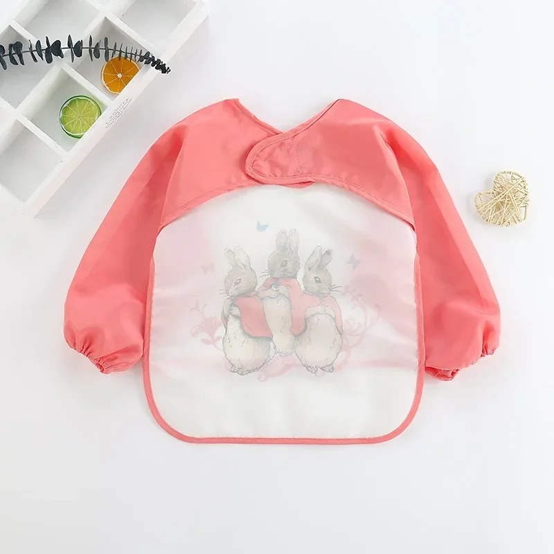 Baby's Soft Waterproof Bib Kid - Bib Long Sleeve recension och pris