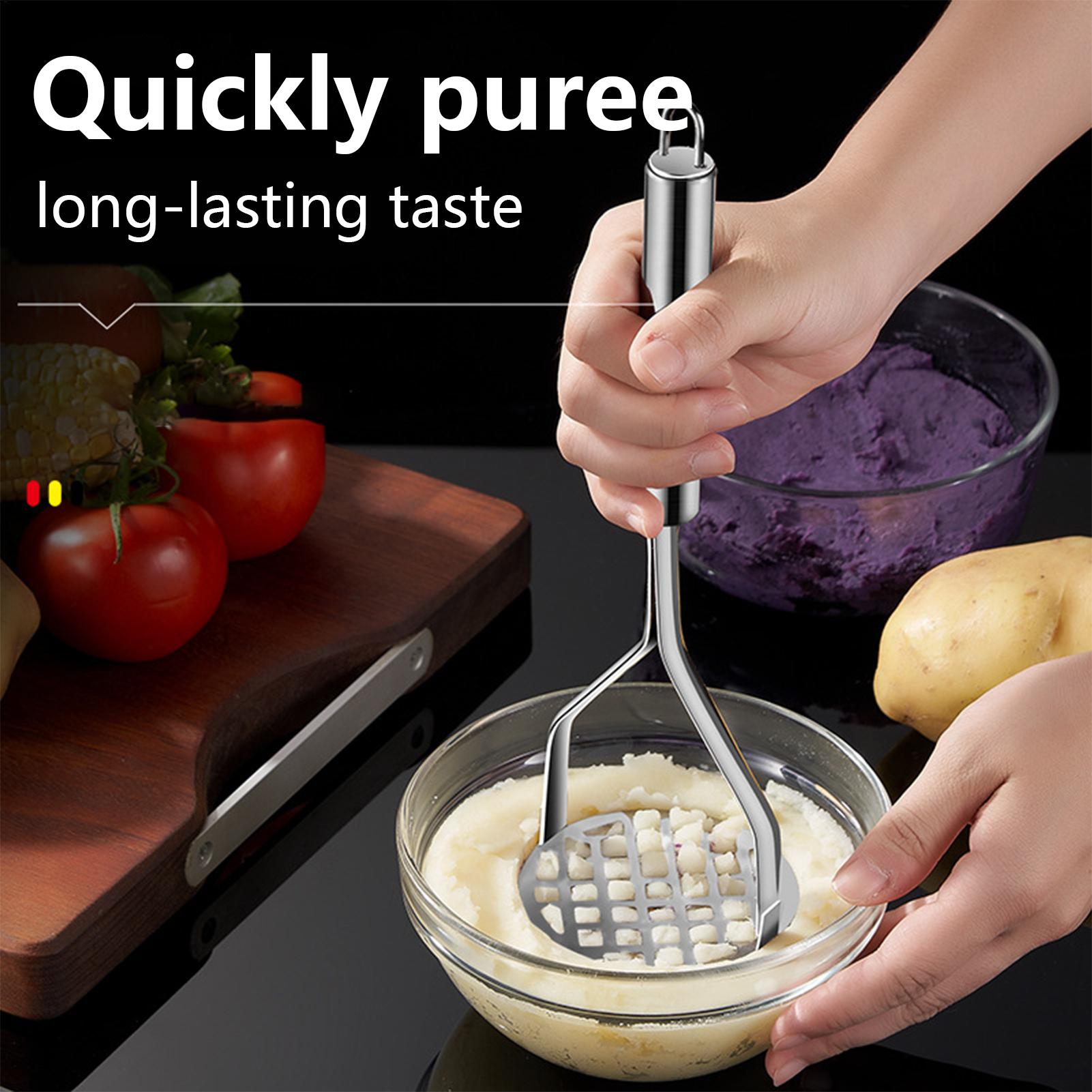Stainless Steel Potato Masher  - Baby Food Home recension och pris