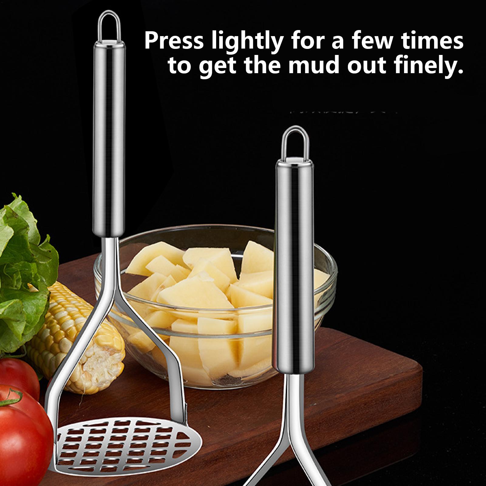 Stainless Steel Potato Masher  - Baby Food Home recension och pris