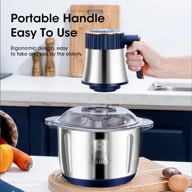 5L Electric Meat Grinder Large - Baby Food Home recension och pris
