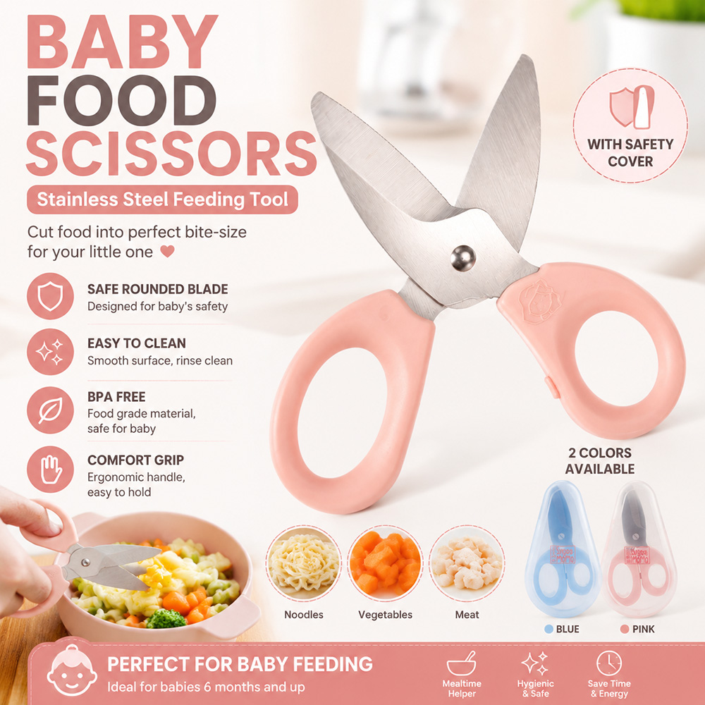 Baby Food Scissors Stainless S - Baby Food Scissors recension och pris