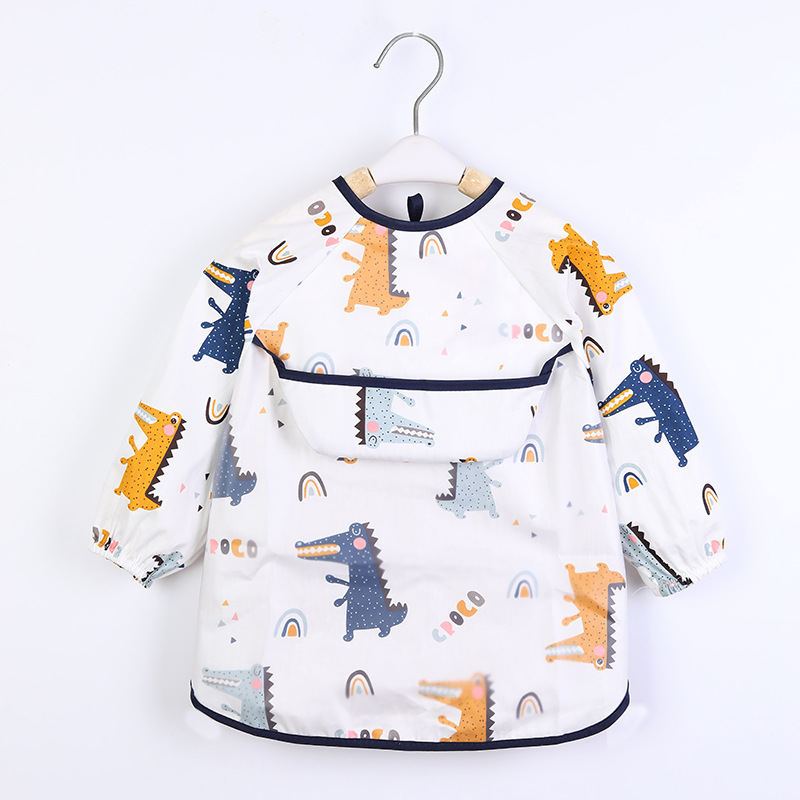 Kids Baby Bibs Toddler Waterpr - Bib Long Sleeve recension och pris