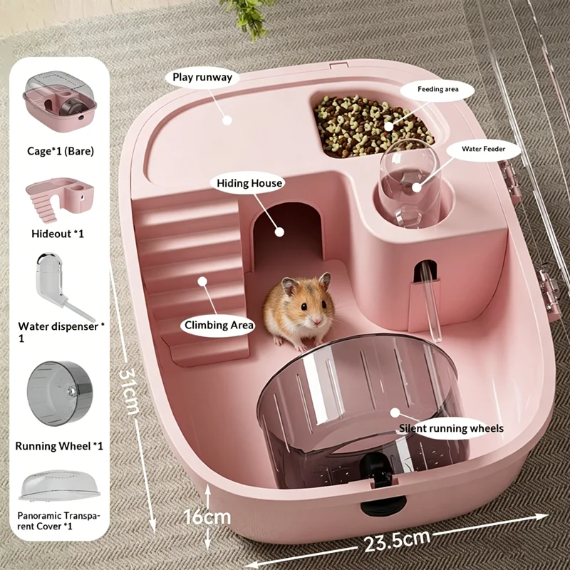 Full View Acrylic Hamster Vill - Baby Food Gerber recension och pris